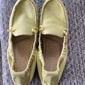 Hush puppies moccassins slip ons
